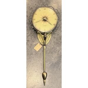 Vintage Schatz Elexacta Swinging Pendulum Wall Clock Germany Spares/ Repairs